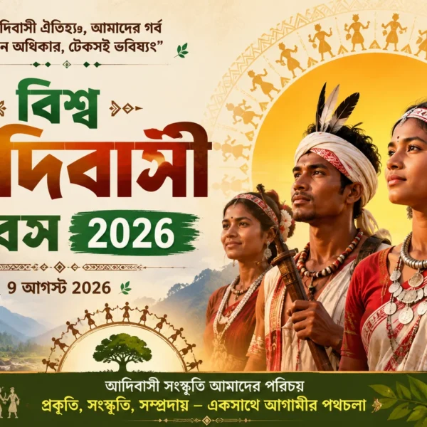 বিশ্ব আদিবাসী দিবসে আদিবাসী ধাত্রীদের সম্মান 