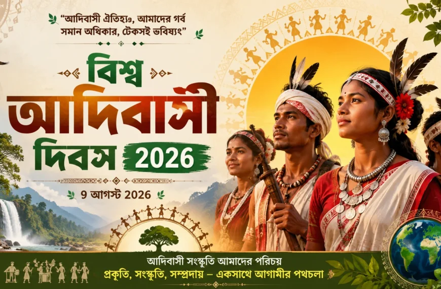 বিশ্ব আদিবাসী দিবসে আদিবাসী ধাত্রীদের সম্মান 